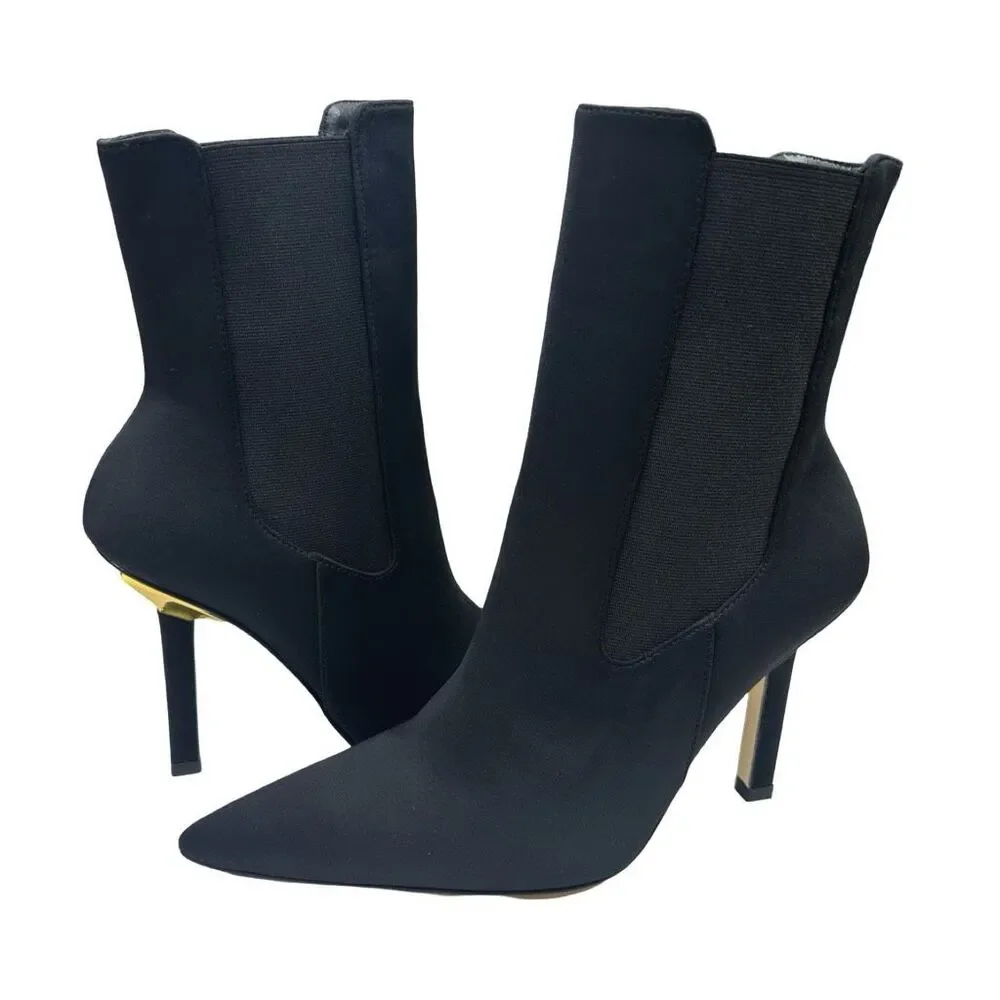 Good American High Kickstand Booties - Size 7.5